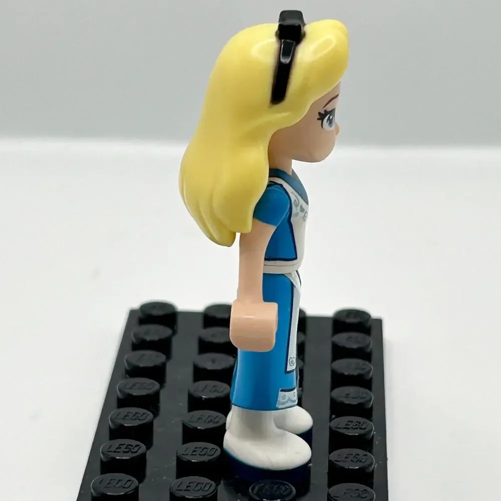 LEGO Disney Alice Minifigure Disney 100 in Wonderland Princess 43215 dis116 EUC